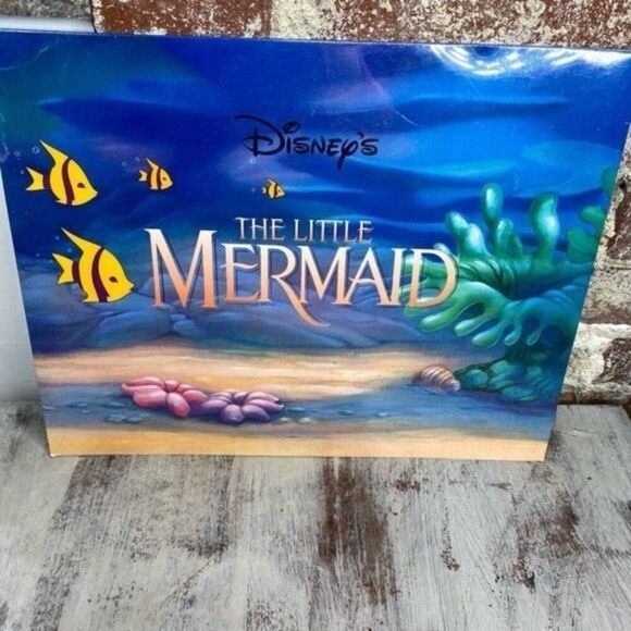 VTG Disney The Little Mermaid lithograph - Picture 6 of 6